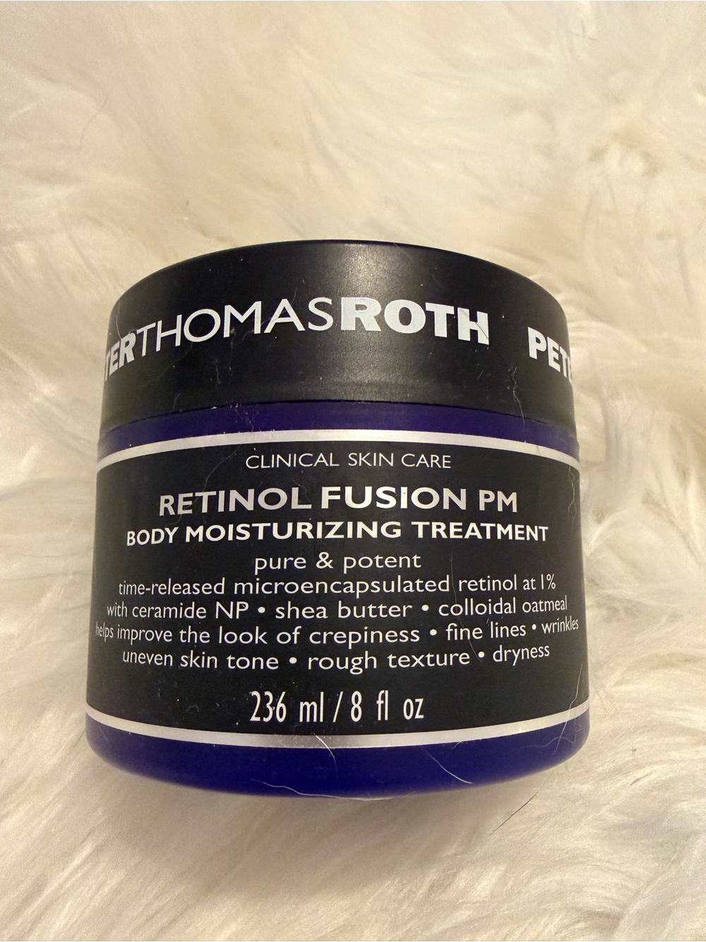 Peter Thomas Roth Retinol Fusion Body Treatment Moisturizer PM 8 ounces
